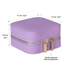 Bloominbag-Amanda Iris Glow Medium Hakiki Deri Takı Ve Mücevher Kutusu-3-Milagron.com