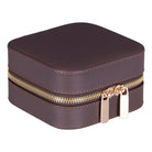 Amanda Mushroom Taupe Medium Gerçek Deri Takı & Mücevher Kutusu - 1