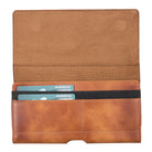 Arc Clip Heritage Tan Leather 6.9" Phone Case