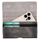 Arc Clip Sandstone Gray Leather 6.1" Phone Case