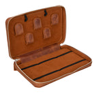 Bloominbag-Arcadia Sandy Tan Premium Deri Teknoloji Kablo & Aksesuar Düzenleyici-1-Milagron.com