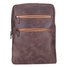 Atelier Espresso Brown Hakiki Deri Laptop Sırt Çantası – 16” Uyumlu