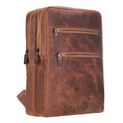 Atelier Heritage Saddle Hakiki Deri Laptop Sırt Çantası – 16” Uyumlu