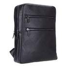 Atelier Onyx Black Hakiki Deri Laptop Sırt Çantası – 16” Uyumlu