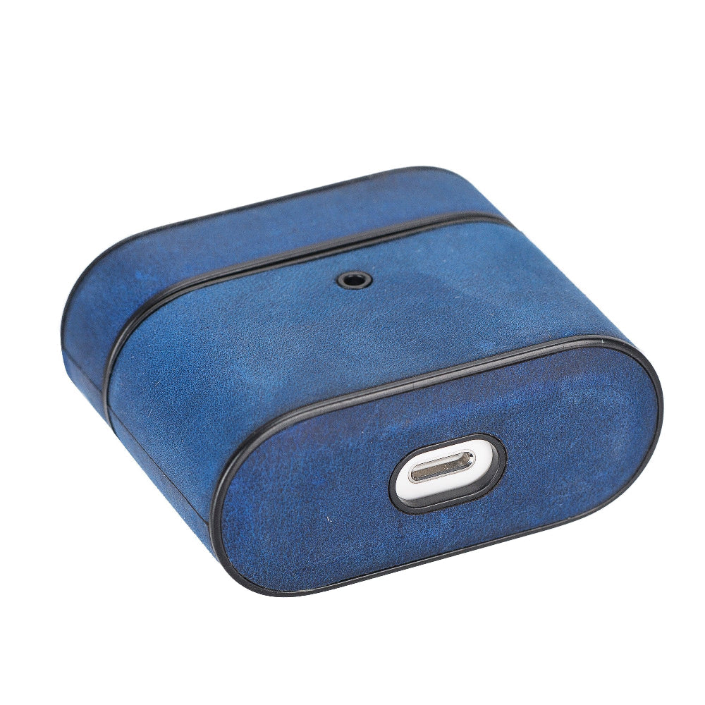 Aurel Clip Cadet Ocean Hakiki Deri Airpods 3 Kılıfı – Airpods 3 Uyumlu Charm Case