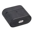 Aurel Clip Coal Black Hakiki Deri Airpods 3 Kılıfı – Airpods 3 Uyumlu Charm Case