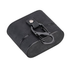 Aurel Clip Coal Black Hakiki Deri Airpods 3 Kılıfı – Airpods 3 Uyumlu Charm Case