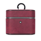 Aurel Clip Fuchsia Bloom Hakiki Deri Airpods 3 Kılıfı – Airpods 3 Uyumlu Charm Case