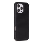 Aurel Magna Graphene Black Deri Iphone 16 Pro (6.3") Wallet Case – Rfid Korumalı & Magsafe Uyumlu