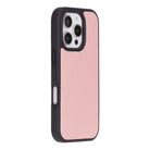 Aurel Magna Rose Petal Deri Iphone 16 Pro (6.3") Wallet Case – Rfid Korumalı & Magsafe Uyumlu