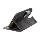 Aurel Magna Sandy Stone Deri Iphone 16 Pro (6.3") Wallet Case – Rfid Korumalı & Magsafe Uyumlu