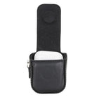 Aurel Onyx Black Charm Hakiki Deri Airpods Kılıfı – Airpods 1 & 2 Uyumlu