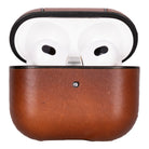 Aurel Snap Hakiki Deri Airpods 3 Kılıfı – Charm Airpods Case