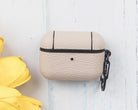 Aurel Snap Mocca Sand Hakiki Deri Airpods 3 Kılıfı – Charm Airpods Case