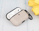 Aurel Snap Mocca Sand Hakiki Deri Airpods 3 Kılıfı – Charm Airpods Case
