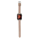 Avilla Cream Bisque Deri Apple Watch Band (44/45/46/49Mm)