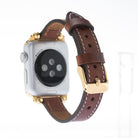Avilla Desert Tan Deri Apple Watch Band (44/45/46/49Mm)