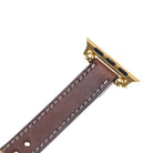 Avilla Desert Tan Deri Apple Watch Band (44/45/46/49Mm)