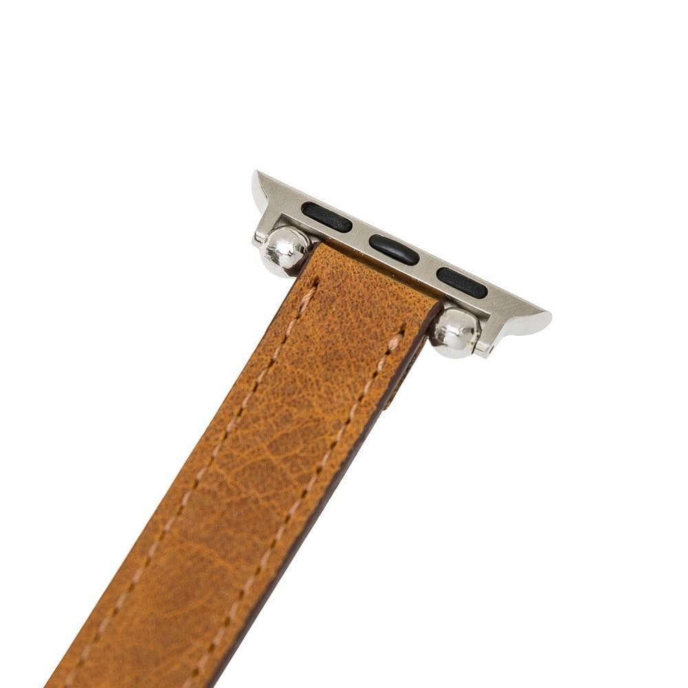 Avilla Mocca Clay Deri Apple Watch Band (44/45/46/49Mm)