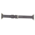 Avilla Stone Gray Deri Apple Watch Band (44/45/46/49Mm)