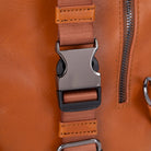 Bloominbag-Blake Tan Luxe Deri çapraz Unisex Sırt çantası-5-Milagron.com