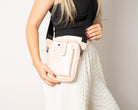 Bloominbag-Bloom Bag Blush Hakiki Deri Crossbody çanta-2-Milagron.com