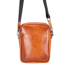 Bloominbag-Bloom Bag Cognac Brown Hakiki Deri Crossbody çanta-1-Milagron.com