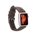 Bloominbag-Bloom Band Crimora Kahve Deri Apple Watch Kordonu 44/45/46/49mm-1-Milagron.com