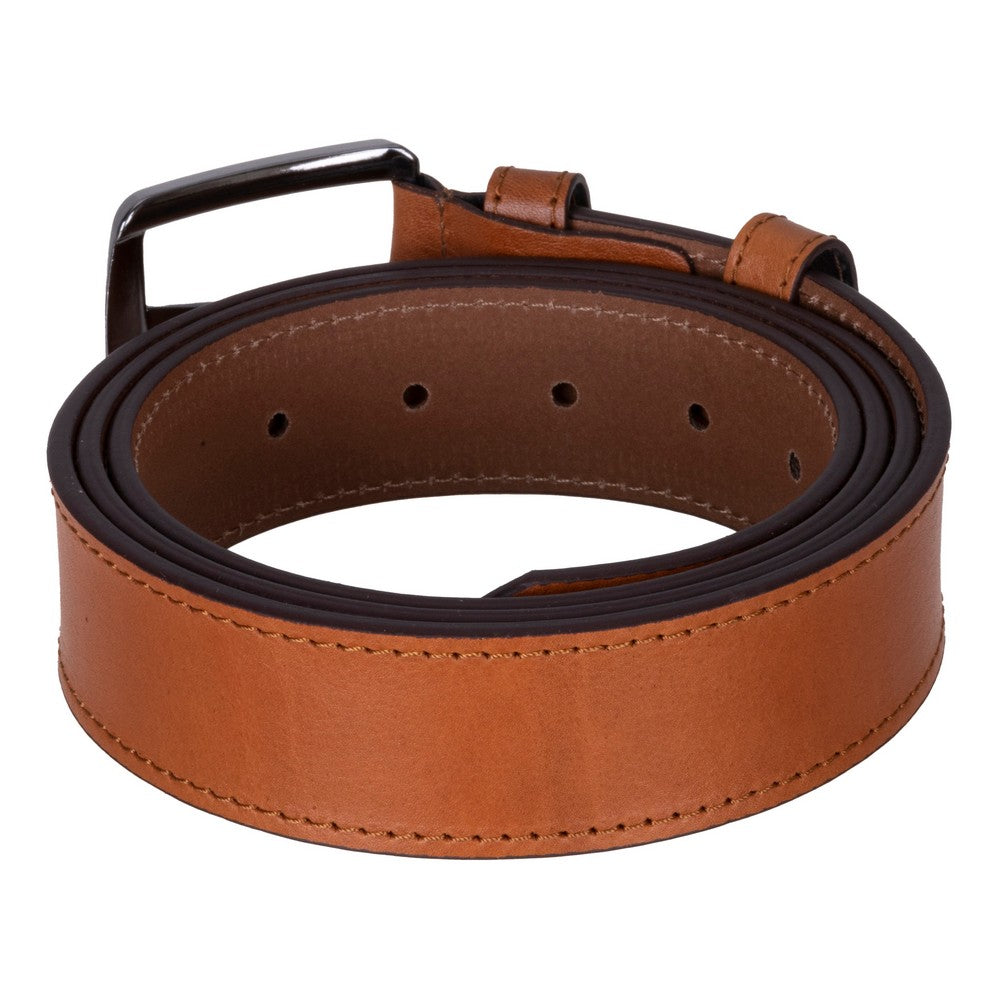 Bloominbag-Bloom Belt Heritage Camel Hakiki Deri Erkek Kemer 130cm-3-Milagron.com