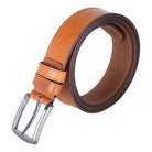 Bloominbag-Bloom Belt Heritage Camel Hakiki Deri Erkek Kemer 135cm-1-Milagron.com