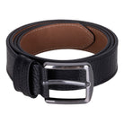 Bloominbag-Bloom Belt Obsidian Black Hakiki Deri Erkek Kemer 115cm-3-Milagron.com