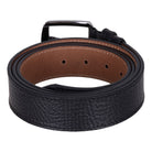 Bloominbag-Bloom Belt Obsidian Black Hakiki Deri Erkek Kemer 135cm-2-Milagron.com