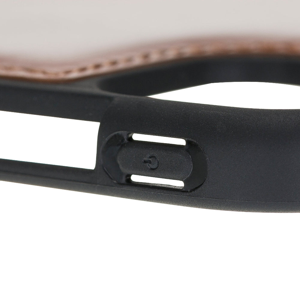 Bloominbag-Bloom Case Felix Mahogany Brown Apple I Pad Pro 12.9" Hakiki Deri Kılıf-3-Milagron.com