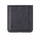 Bloominbag-Bloom Case Flex Obsidian Black Hakiki Deri Samsung Galaxy Z Flip 7 Kılıf(6.9" 4.1")-3-Milagron.com