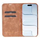 Bloominbag-Bloom Case Sonat Urban Tan Hakiki Deri I Phone 17(6.3") Folio Kılıfı-4-Milagron.com