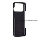 Bloominbag-Bloom Case Ultimate Jacket Obsidian Black – Apple I Phone 17 Pro Max (6.9") Hakiki Deri Kılıf-4-Milagron.com