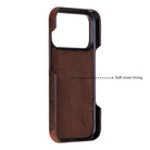 Bloominbag-Bloom Case Ultimate Jacket Saddle Brown Apple I Phone 17 Pro (6.3") Hakiki Deri Kılıf-3-Milagron.com