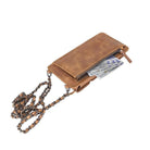 Bloominbag-Bloom Cross Sahara Sand Hakiki Deri Cüzdan & Telefon çantası-4-Milagron.com