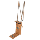 Bloominbag-Bloom Cross Sahara Sand Hakiki Deri Cüzdan & Telefon çantası-5-Milagron.com