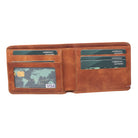 Bloominbag-Bloom Fold Cognac Tan Hakiki Deri Cüzdan-5-Milagron.com