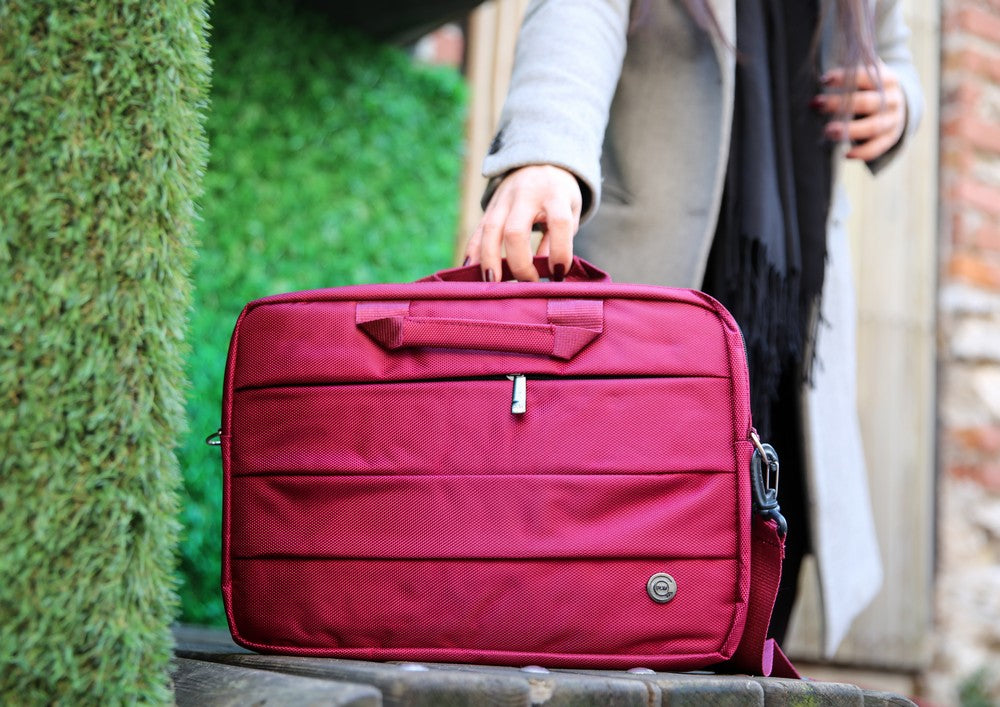 Bloominbag-Bloom Laptop Case Bordo 15" Notebook Çantası-3-Milagron.com