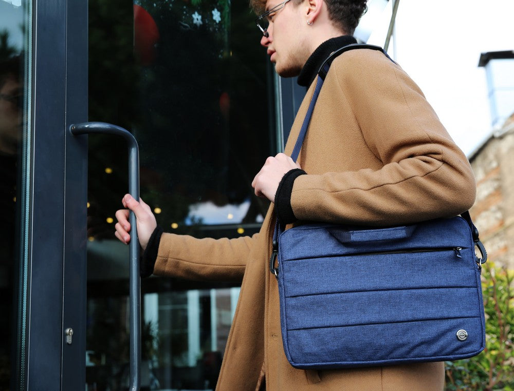 Bloominbag-Bloom Laptop Case Lacivert 15" Notebook Çantası-2-Milagron.com