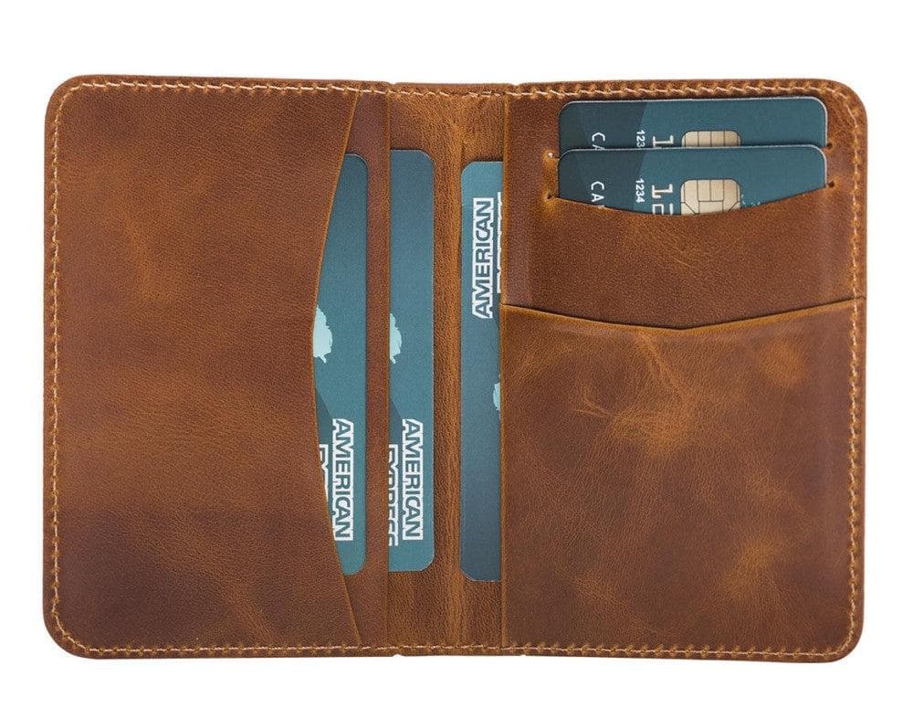 Bloominbag-Bloom Ledger Amber Moccasin Hakiki Deri Bifold Cüzdan-2-Milagron.com