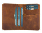 Bloominbag-Bloom Ledger Amber Moccasin Hakiki Deri Bifold Cüzdan-2-Milagron.com