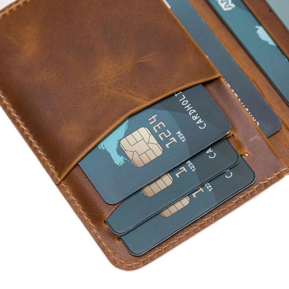 Bloominbag-Bloom Ledger Amber Moccasin Hakiki Deri Bifold Cüzdan-3-Milagron.com
