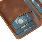 Bloominbag-Bloom Ledger Amber Moccasin Hakiki Deri Bifold Cüzdan-3-Milagron.com