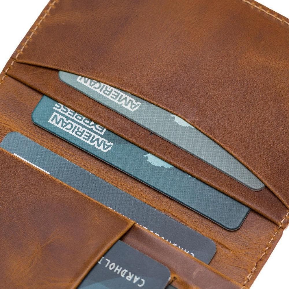 Bloominbag-Bloom Ledger Amber Moccasin Hakiki Deri Bifold Cüzdan-4-Milagron.com