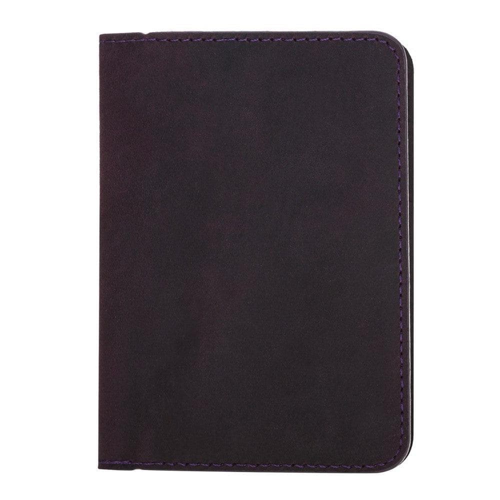 Bloominbag-Bloom Ledger Deep Amethyst Hakiki Deri Bifold Cüzdan-2-Milagron.com