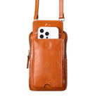 Bloominbag-Bloom Nino Cognac Tan Hakiki Deri Crossbody çanta-3-Milagron.com