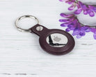 Bloominbag-Bloom Paw Crimson Flame Hakiki Deri Air Tag Kılıfı-3-Milagron.com